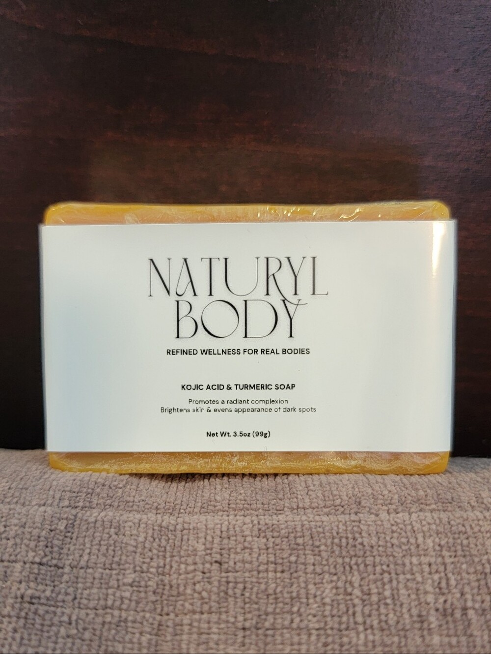 Naturyl kojic acid turmeric soap